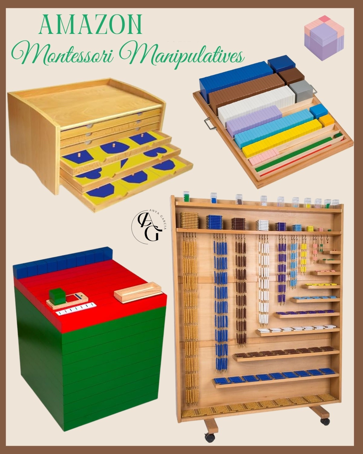 Amazon ~ Montessori Manipulative’s 

#LTKKids #LTKHome #LTKmorningroutine