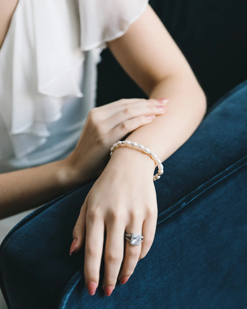 Evie Freshwater Pearl Bracelet | Dareth Colburn
