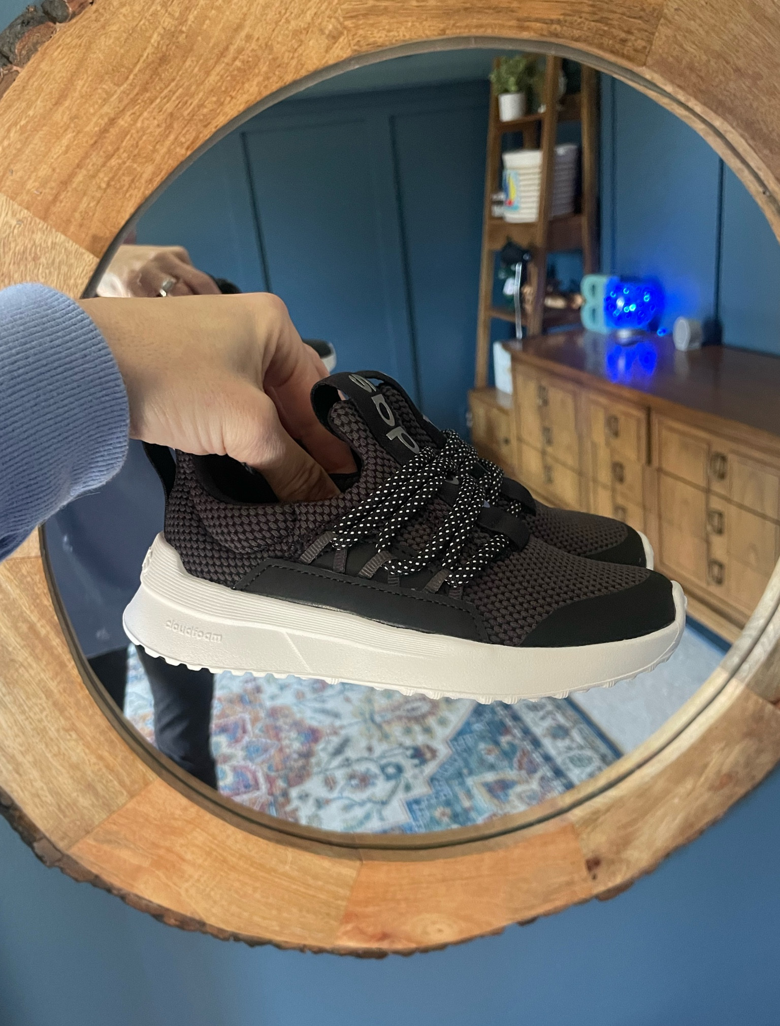 Brecken’s new shoes.
He got a size 10.5 (age 4)