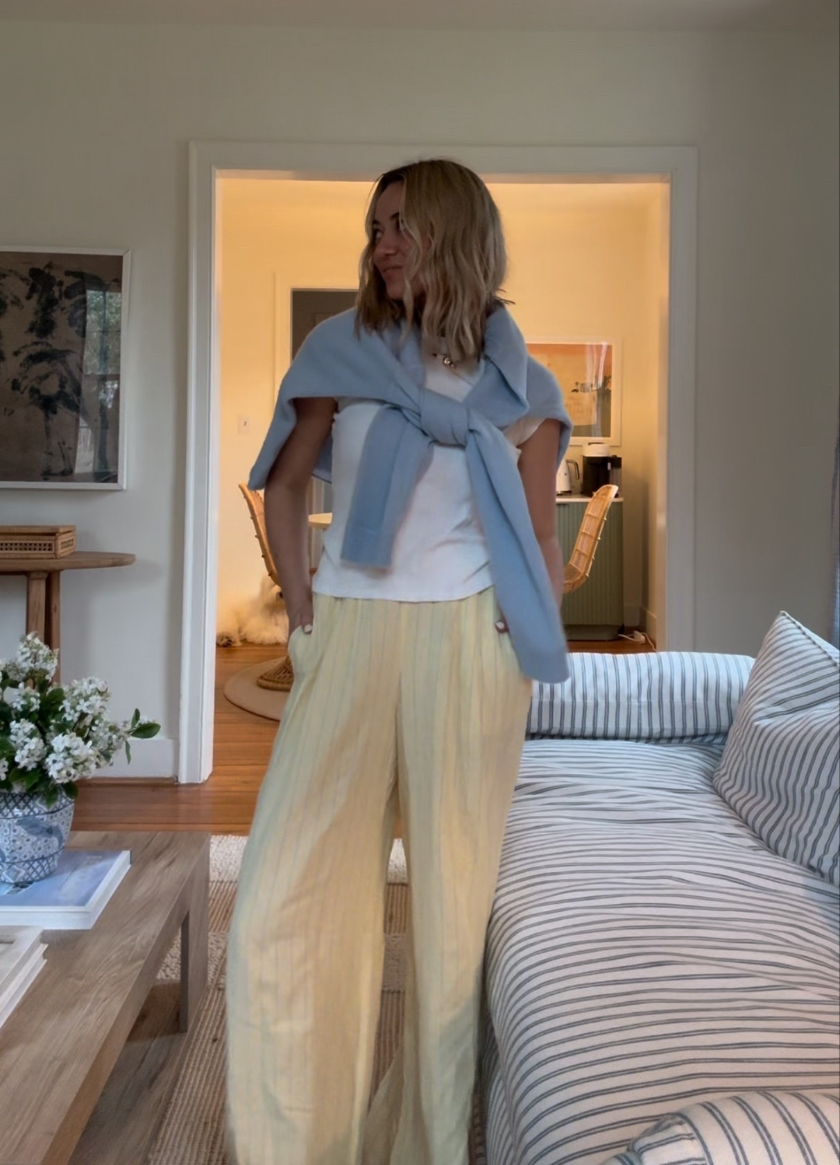 How I’m styling my new linen pants for spring! 

#LTKootd #LTKWorkwear #LTKgrwm
