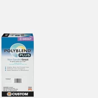 This item: Polyblend Plus #640 Arctic White 10 lb. Non-Sanded Grout | The Home Depot