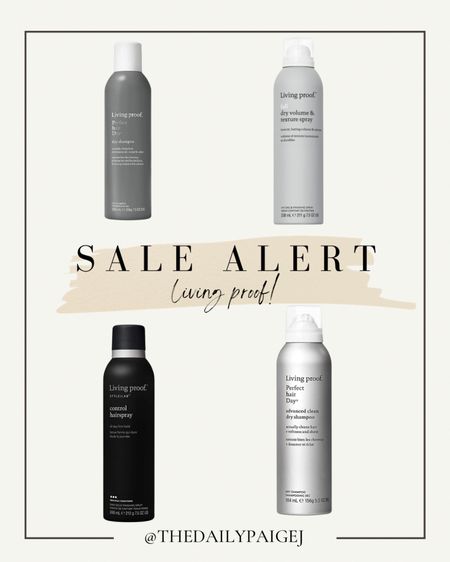 Living proof, including their dry shampoos and texture sprays are on sale with the Prime Early Access Sale! This is a great time to stock up while they have them on a great sale with free shipping  

#LTKbeauty #LTKsalealert #LTKunder50