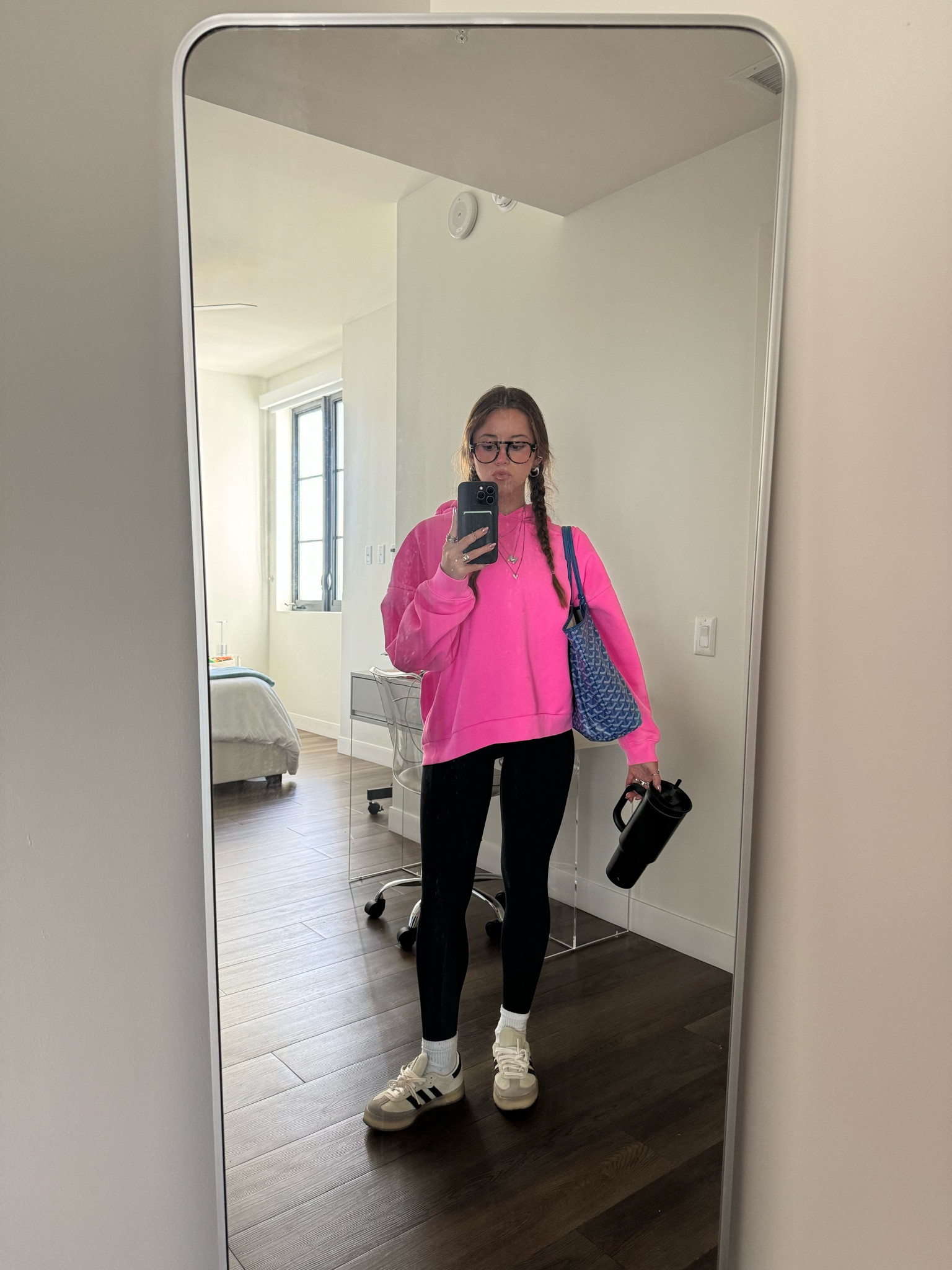 hi barbie happy vday!! this hoodie is one of the softest comfiest hoodies i own!! quick class -> pilates ootd 💕💗💓🩷

#LTKfitness #LTKSeasonal #LTKbeauty