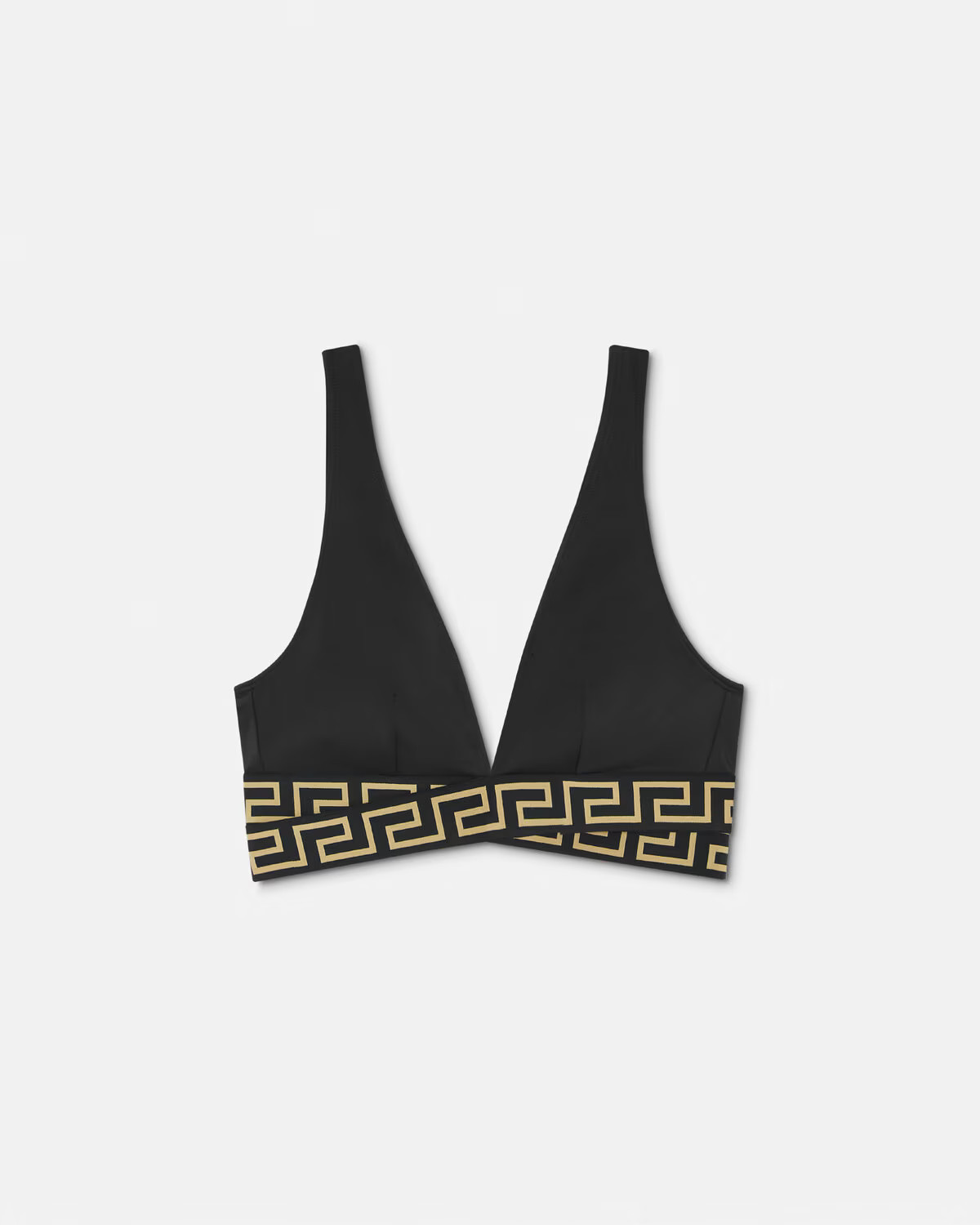 Greca Border Triangle Bikini Top | Versace (US)