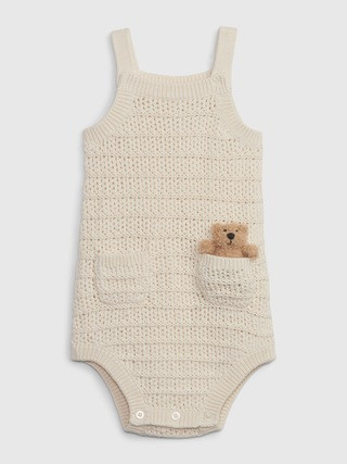 Baby Crochet Shorty One-Piece | Gap (US)