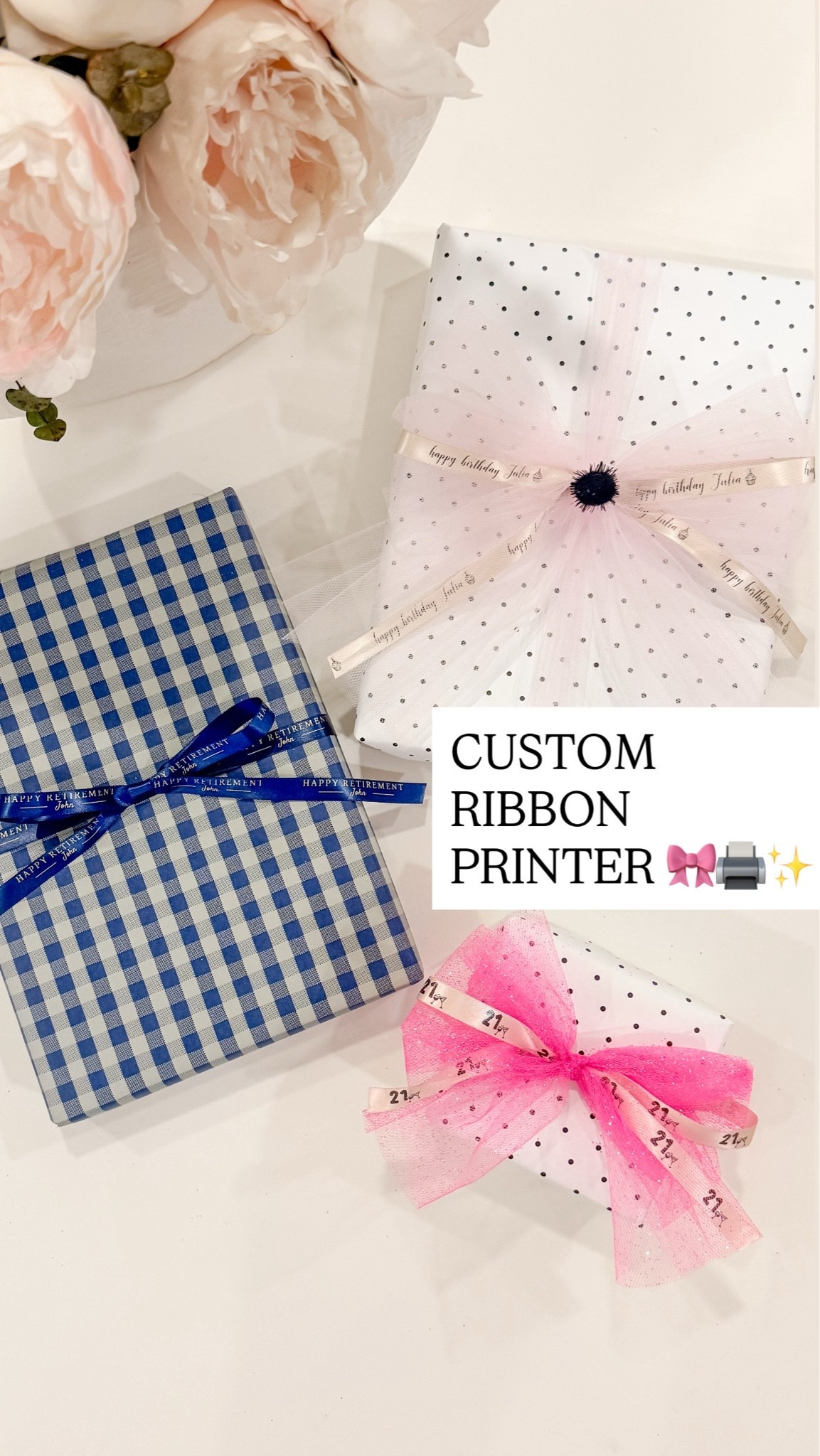 Links to the custom ribbon printer & ribbon cartridges! The printer by itself also prints regular labels! 

Just make sure if you want to print ribbon you order the ribbon cartridges (learned that the hard way)

#LTKHome #LTKmomlife #LTKSaleAlert