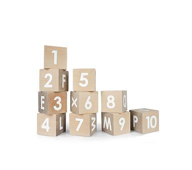 Modern Blocks Counting, Shapes & Alphabet Block Set | Pottery Barn Kids | Pottery Barn Kids
