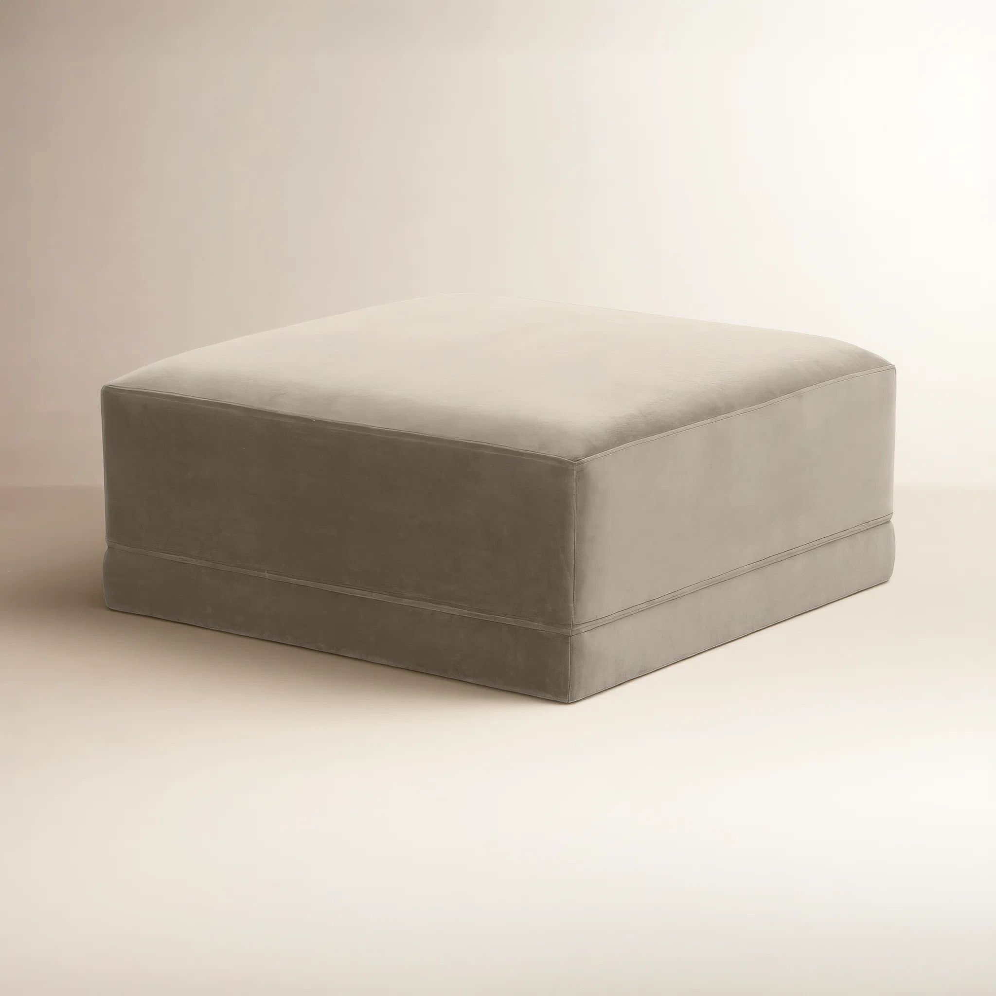 Deirdre Velvet Ottoman | Wayfair North America