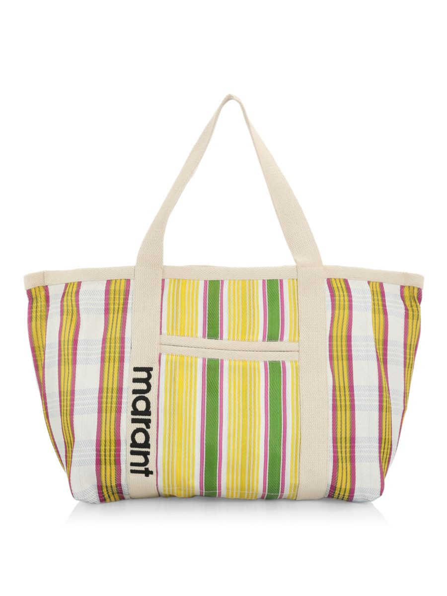 Isabel Marant Darwen Stripe Tote | Saks Fifth Avenue