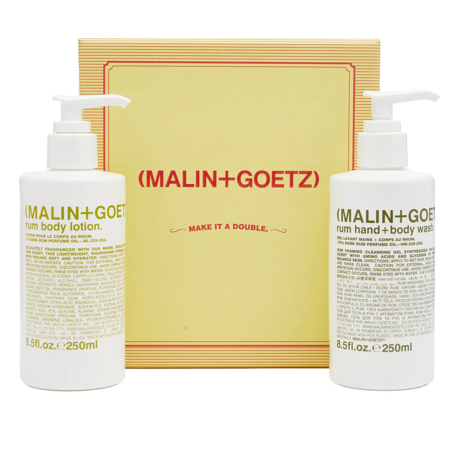 Malin + Goetz Make It a Double Set N/A | END. Clothing