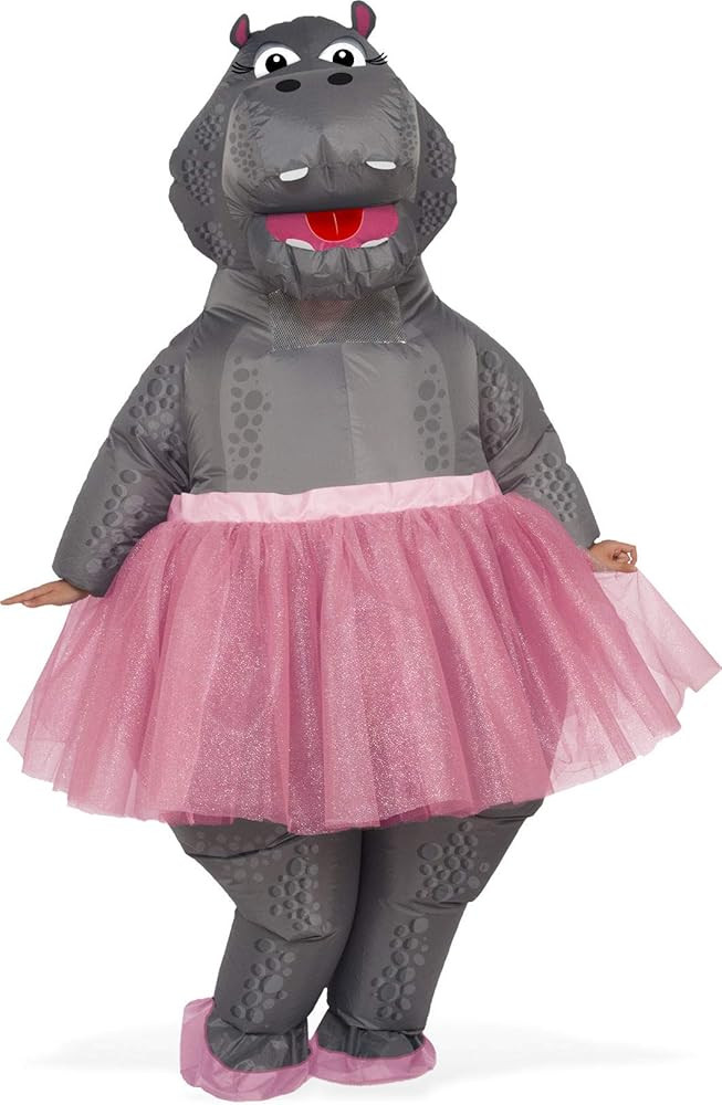 Rubies Hippo Inflatable Costume for Adults, Unisex One Size | Amazon (US)