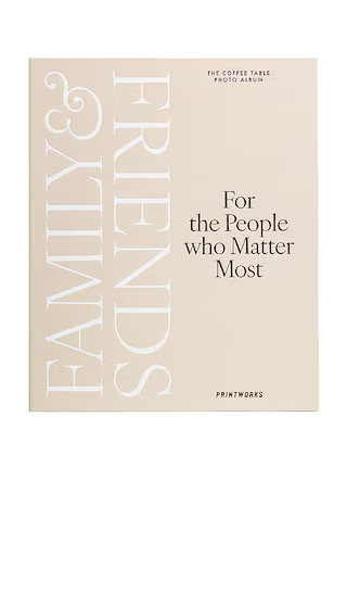 Family & Friends Photo Album in Beige | Revolve Clothing (Global)