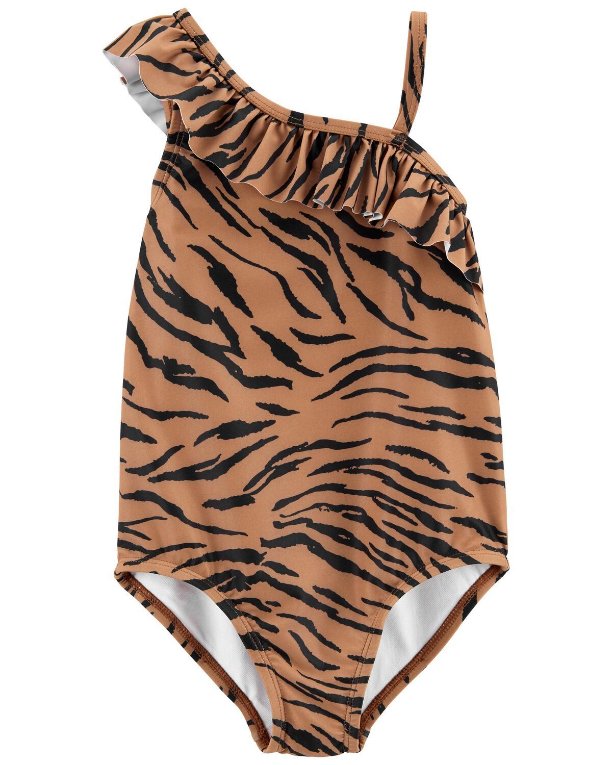Brown Toddler Tiger 1-Piece Swimsuit | carters.com | Carter's