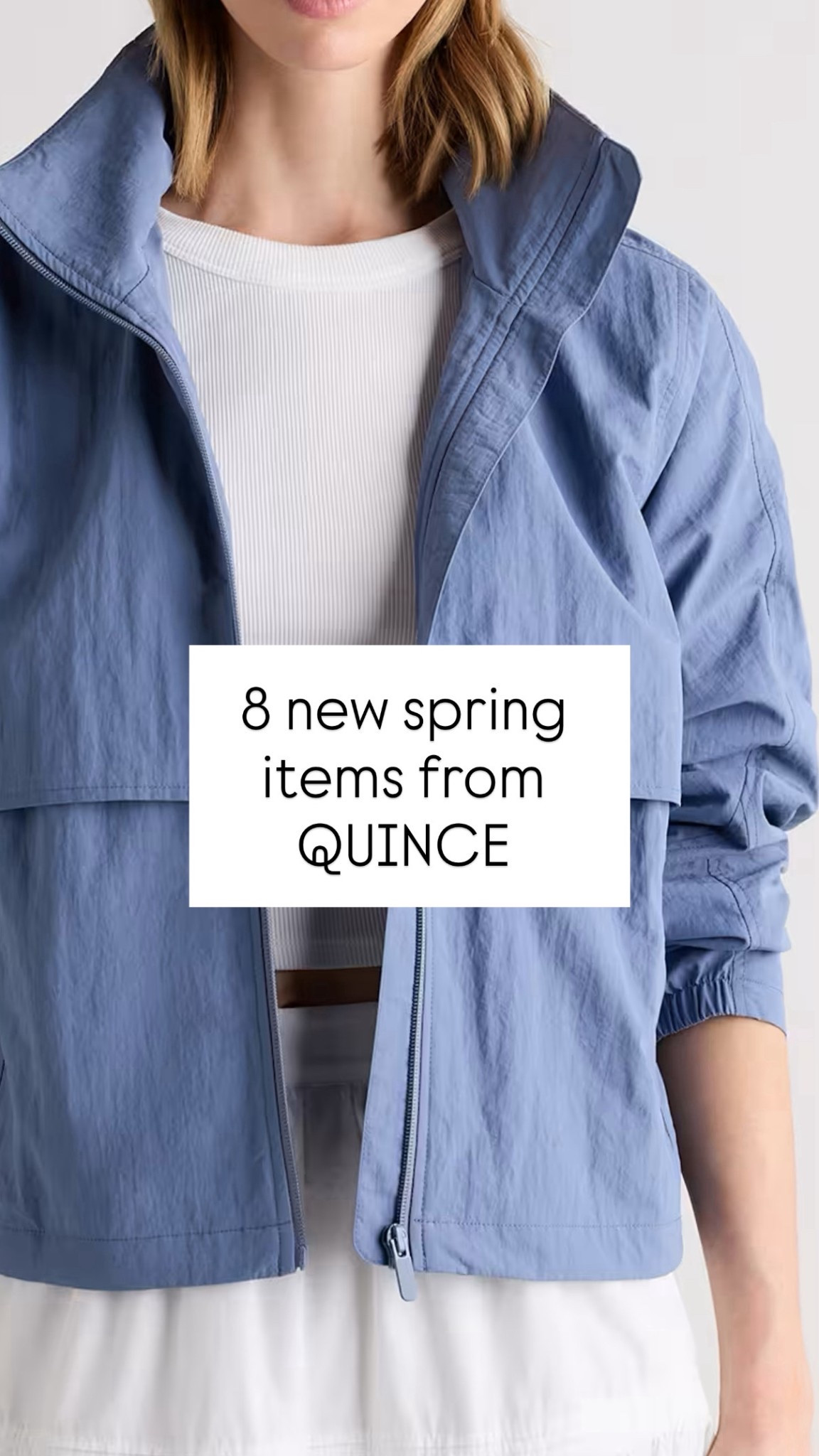 Don’t miss these new Spring items from @Quince!! Especially the washable silk pants and this jacket!! #quincepartner