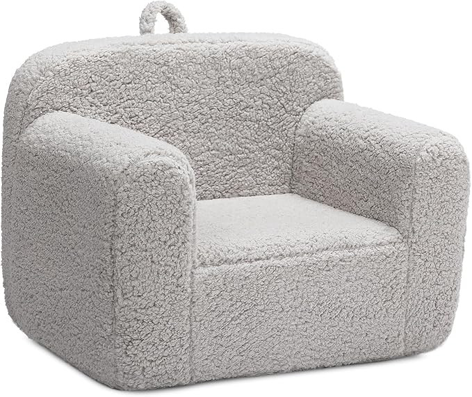 ALIMORDEN Kids Ultra-Soft Snuggle Foam Filled Chair, Toddler Cuddly Sherpa Reading Couch for Boys... | Amazon (US)