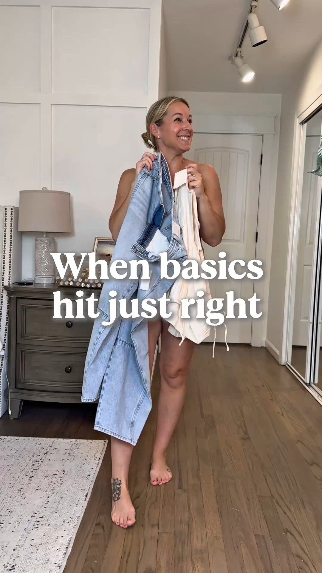 Yes please. Medium top and 28 jeans but I purchased a 29 and am waiting for them. Just a bit more room In the hips would be good but this are A OK. OBSESSED WITH THE TOP TOO. 
Linked items I own as well as my purchase from yesterday that’s on its way! 🙌🏼🙌🏼🙌🏼 everything is so 🤌🏼🤌🏼🤌🏼

#LTKSaleAlert #LTKFindsUnder50 #LTKStyleTip