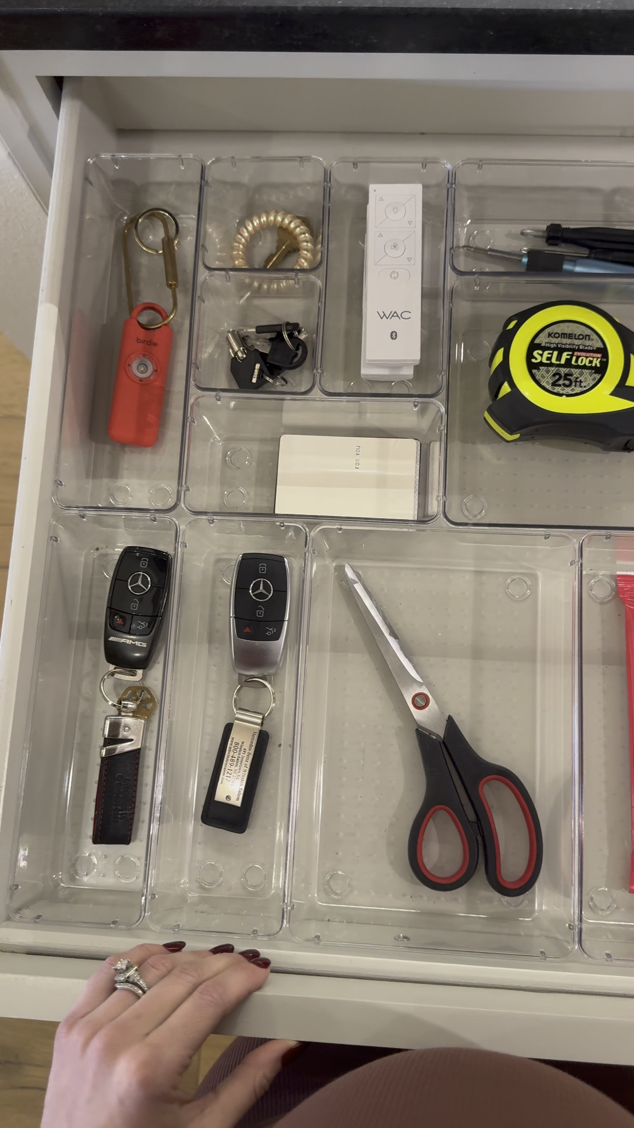 Amazon home organization — these organizer bins for drawers are so helpful! They come with the grippies on the bottom so they don’t slide around. It’s soo nice to be able to see everything and have every item have its own place. On sale too— $18.99 for 25 clear bins. 

Great for junk drawer, bathrooms, night stand, and office.

Home organization // organizer bins // drawer organization 

#LTKHome #LTKFindsUnder50