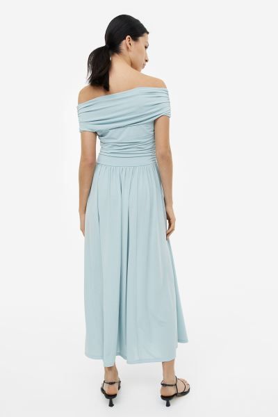 Off-the-shoulder Gathered Dress | H&M (US + CA)