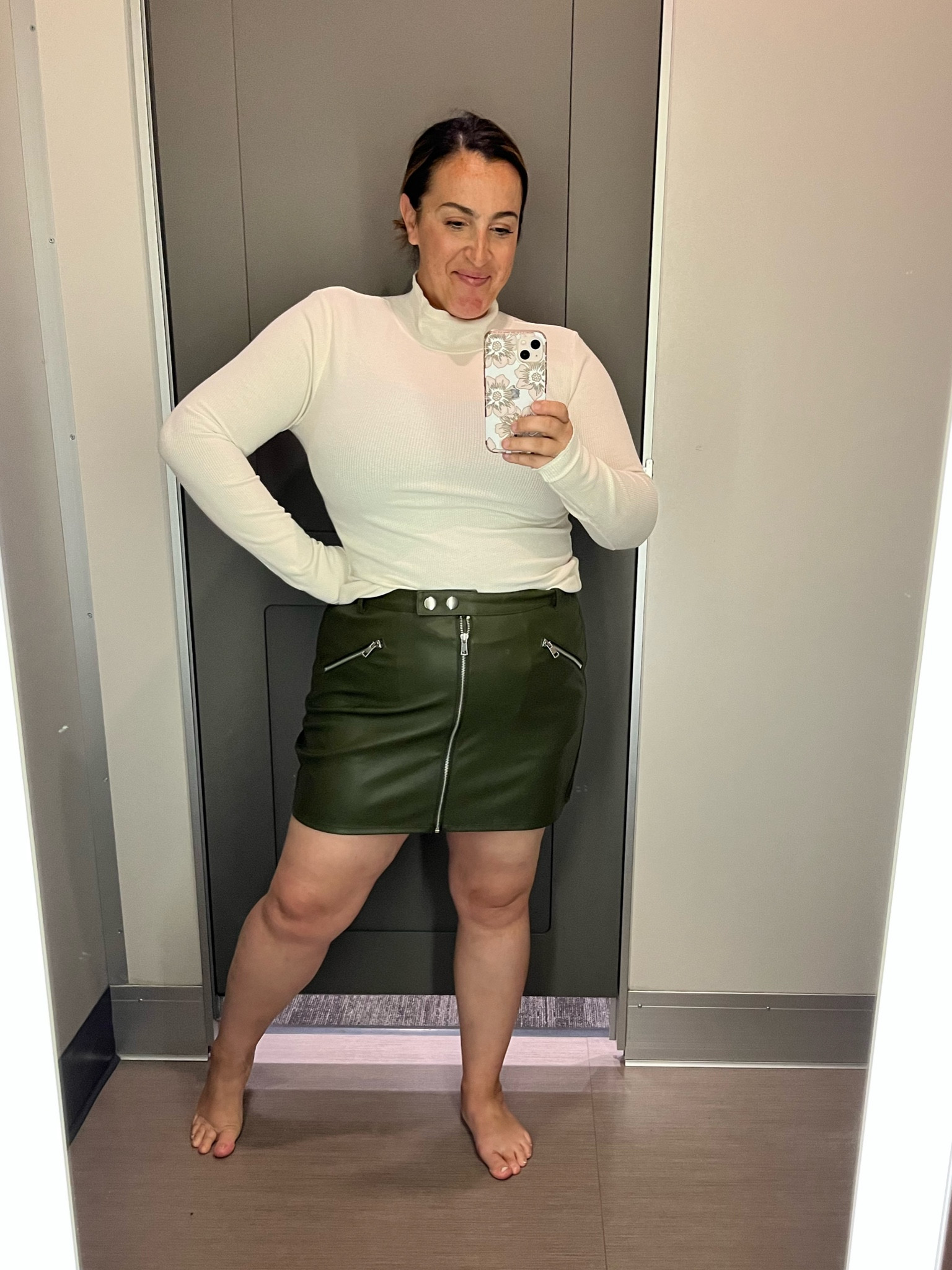 Super cute faux leather skirt from target! 

#LTKSeasonal #LTKstyletip #LTKcurves
