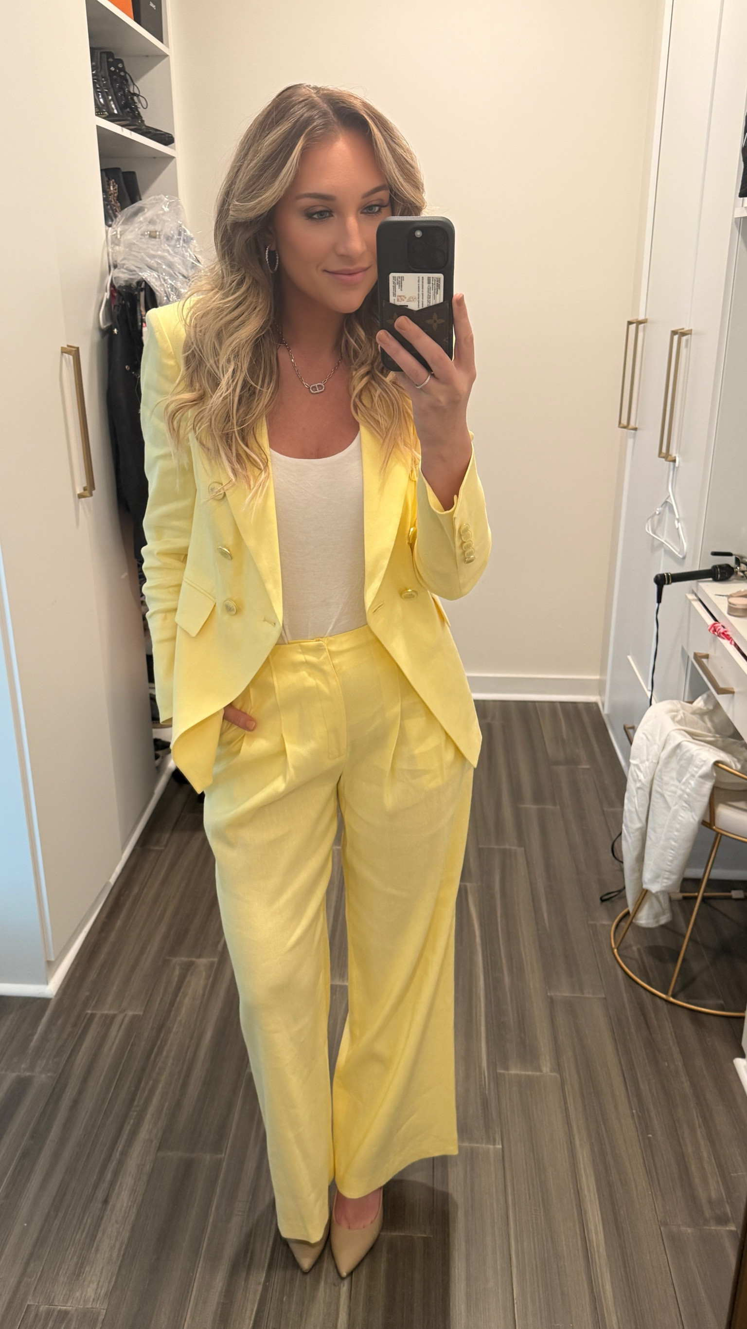 Love this #yellowsuit for tonight’s game! Perfect for #Spring! It also comes in several other colors! #Yellow #Suit #SpringOutfit #Linen #LinenSuit

#LTKSeasonal #LTKWorkwear #LTKStyleTip