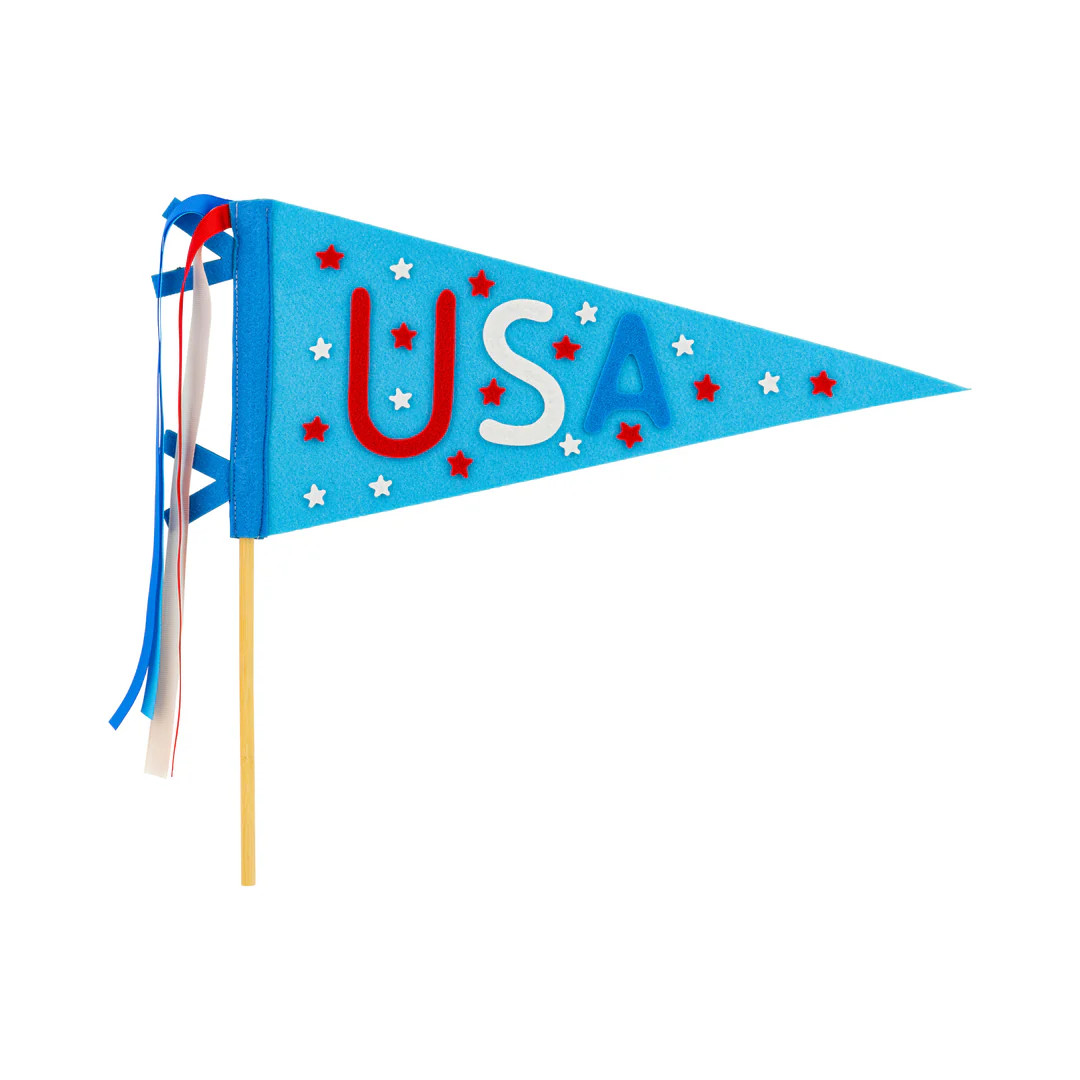 Summertime Felt Pennant Banner | My Mind's Eye