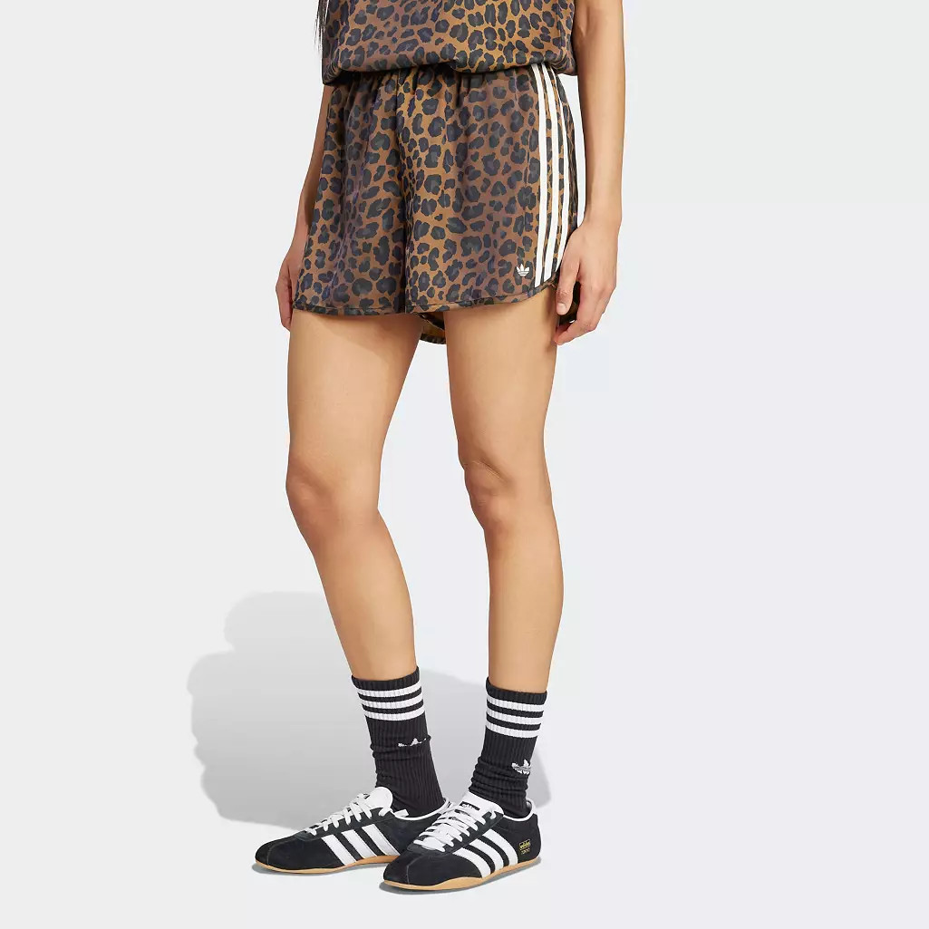 adidas Originals Women's Animal Print Satin Shorts | DICK'S Sporting Goods