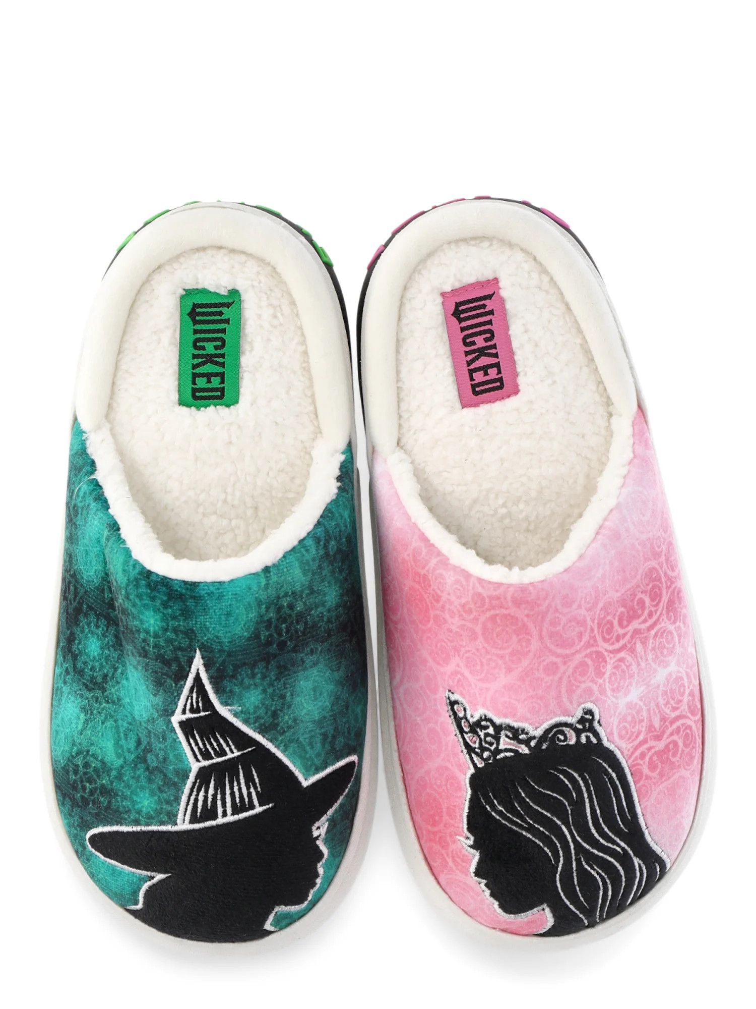 Wicked Little and Big Girls’ Scuff Slippers, Sizes 11-3 - Walmart.com | Walmart (US)