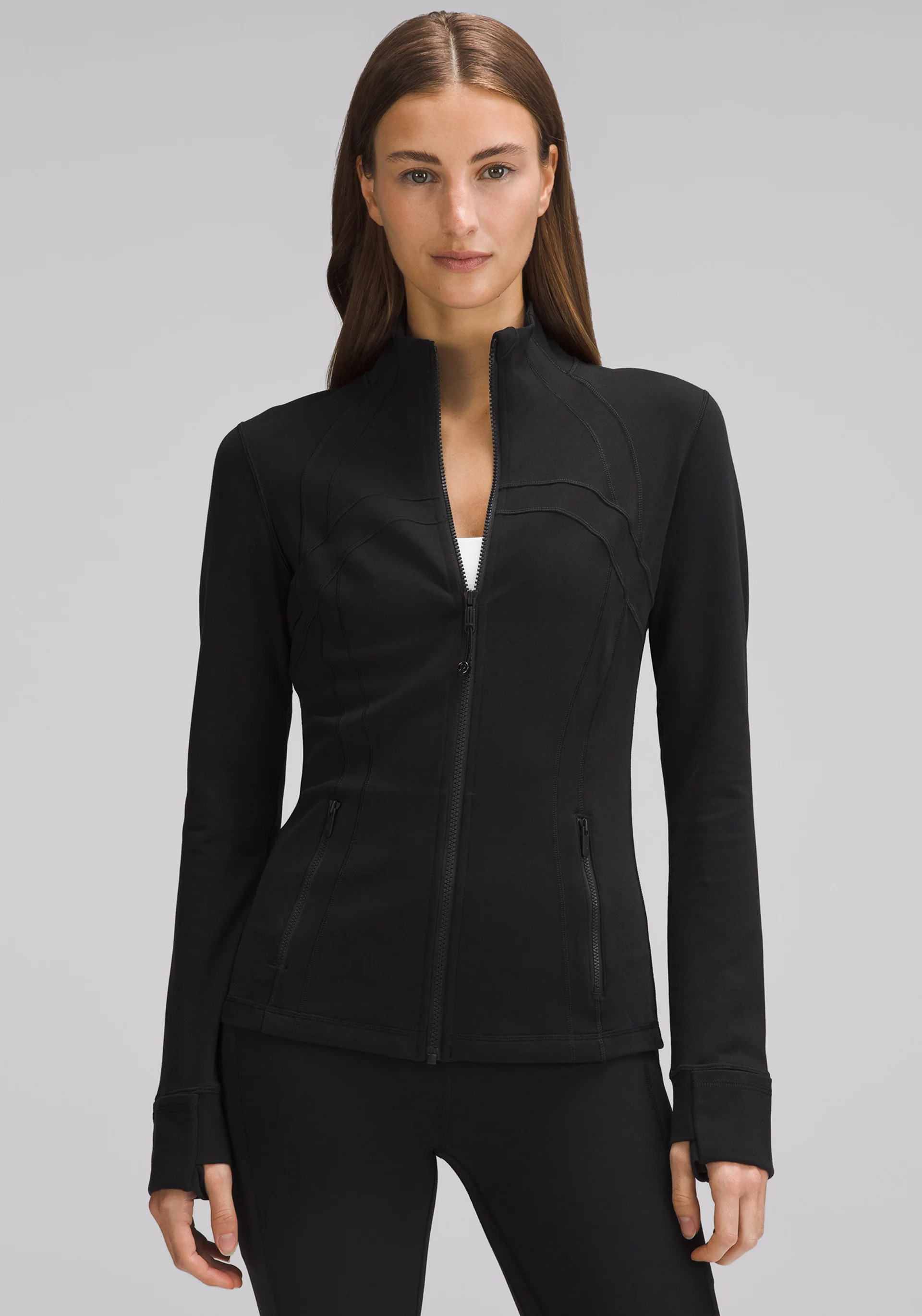 Peloton X Lululemon Women's Define Jacket Luon in Black - Cycling Performance Apparel | Peloton Apparel