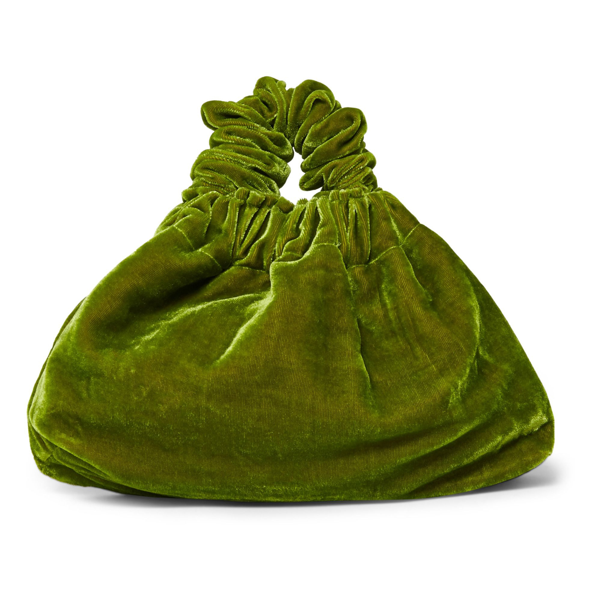 Tasche Velvelt Halo Velour Grün A Bronze Age Mode Erwachsene | Smallable DE