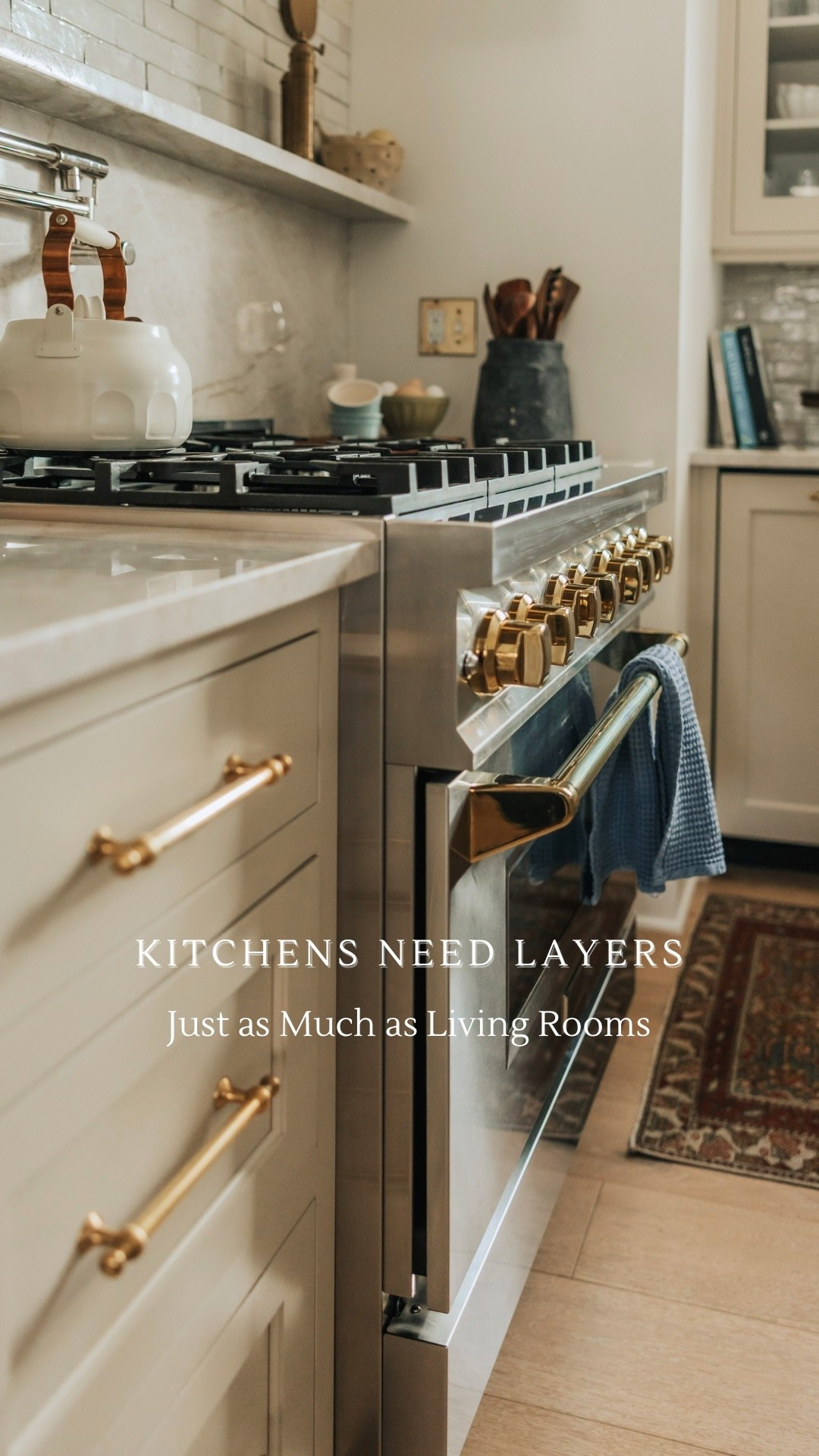 Kitchens need layers just as much as living rooms.

#LTKstorytime #LTKHome #LTKSeasonal