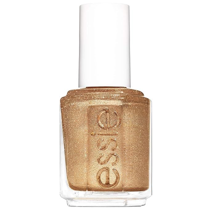 essie nail polish, summer 2020 collection, gold nail polish with ultra-fine glitter, mosaic on do... | Amazon (US)