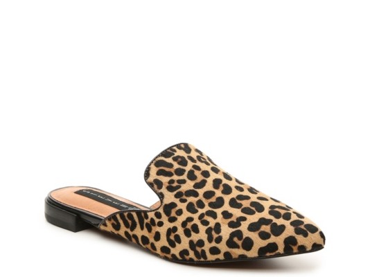 Women's Valent Mule -Black/Tan Leopard | DSW