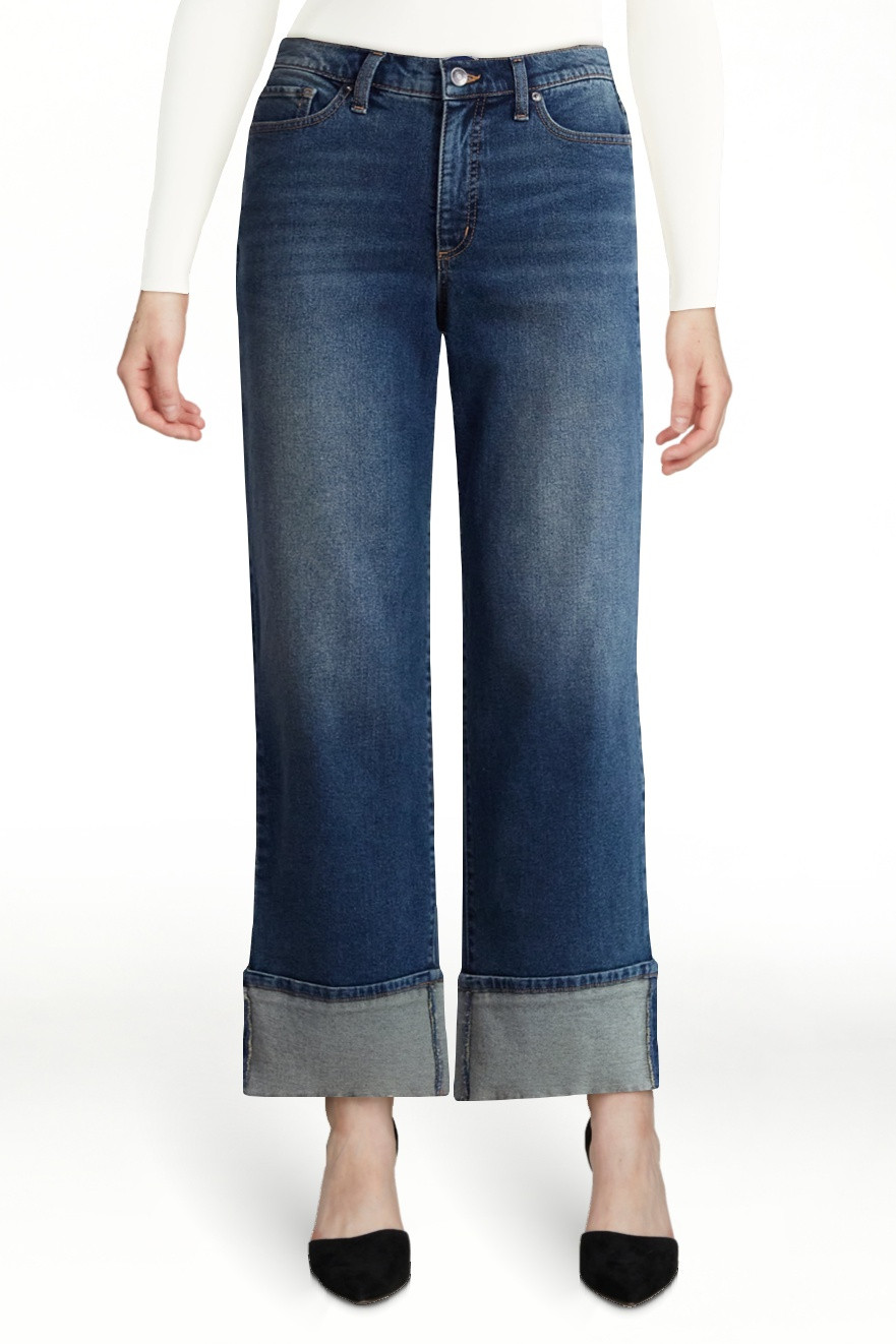 Scoop Women's and Women's Plus Benton Cuffed Ankle Jeans, 25", 27", and 29" Inseams, Sizes 0-26 | Walmart (US)