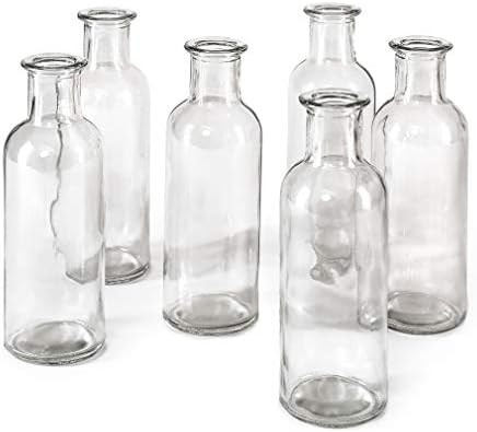Bud Vases, Apothecary Jars, Decorative Glass Bottles, Centerpiece for Wedding Reception, Elegant ... | Amazon (US)