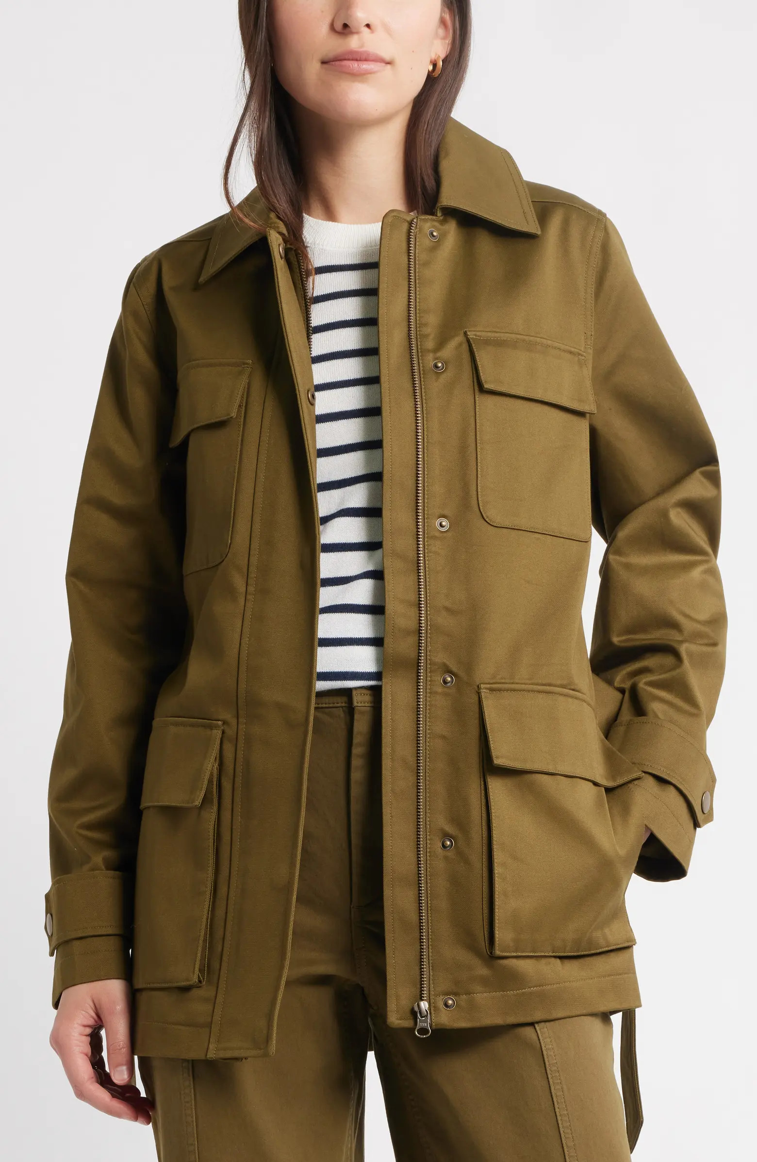 Utility Cotton Trench Coat | Nordstrom