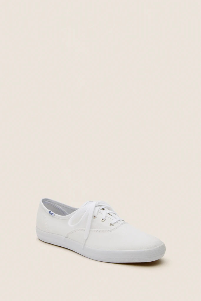 White Champion Canvas Sneakers | Tuckernuck (US)