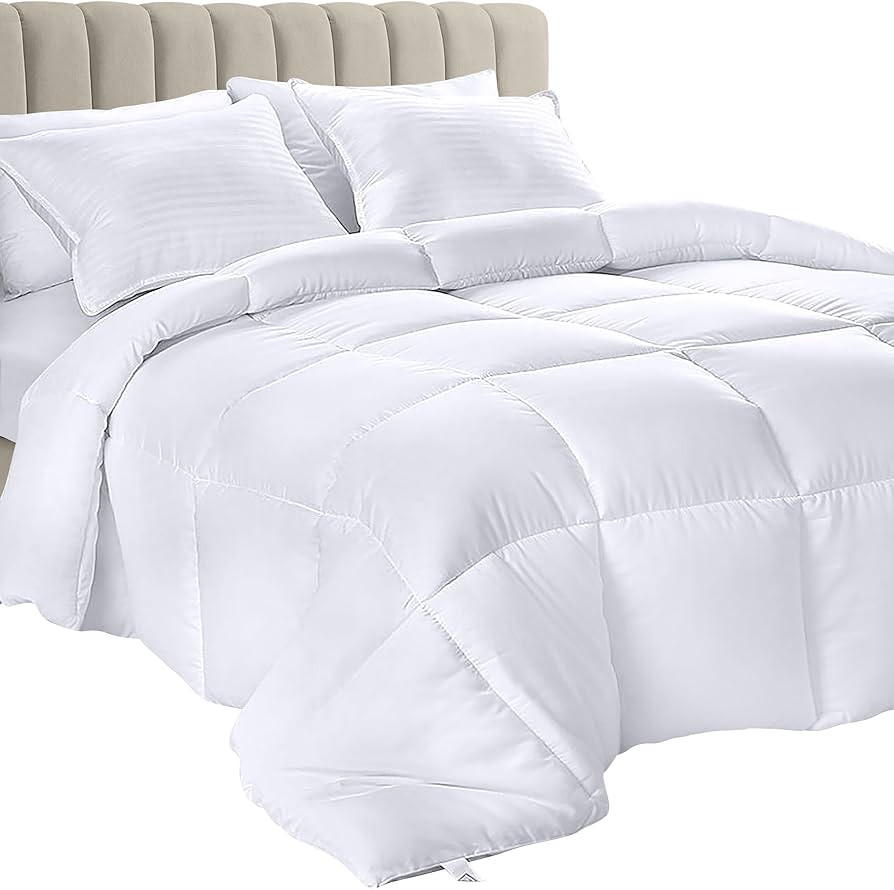 Utopia Bedding All Season Comforter - Ultra Soft Down Alternative Comforter - Plush Siliconized F... | Amazon (CA)