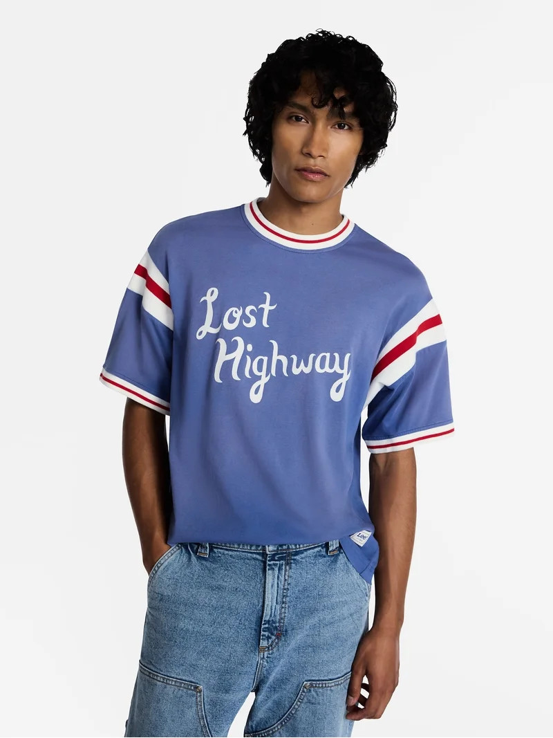 Kacey Lee Men's and Big Men's Lost Highway Graphic Tee, Sizes S-2XL | Walmart (US)