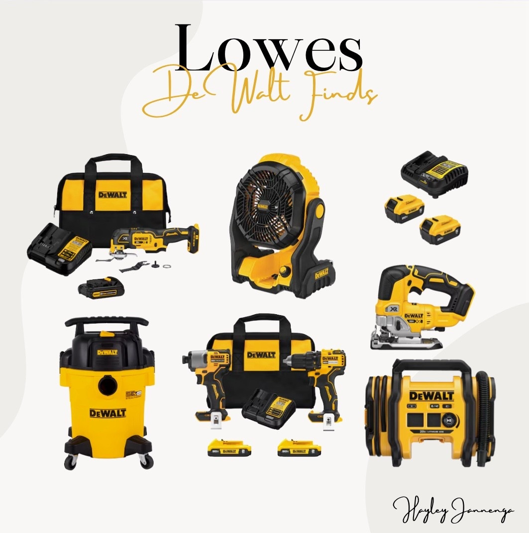 Lowe’s Dewalt
Summer
Home
Work outdoors
Men’s
For him
Gifts
Sale
All year
Seasonal
Deck
Patio


#LTKMens #LTKHome #LTKSeasonal