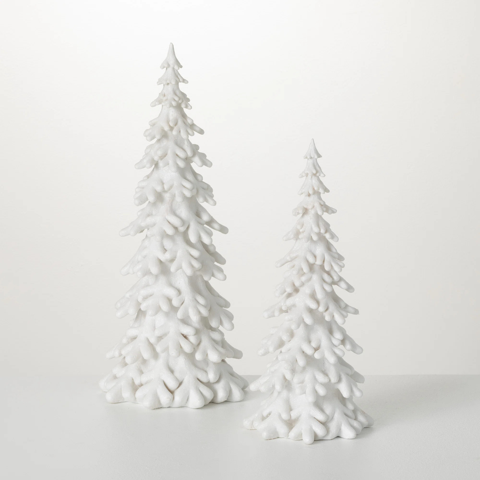 The Twillery Co.® Snow Covered Pine Tree - Set Of 2 & Reviews | Wayfair | Wayfair North America