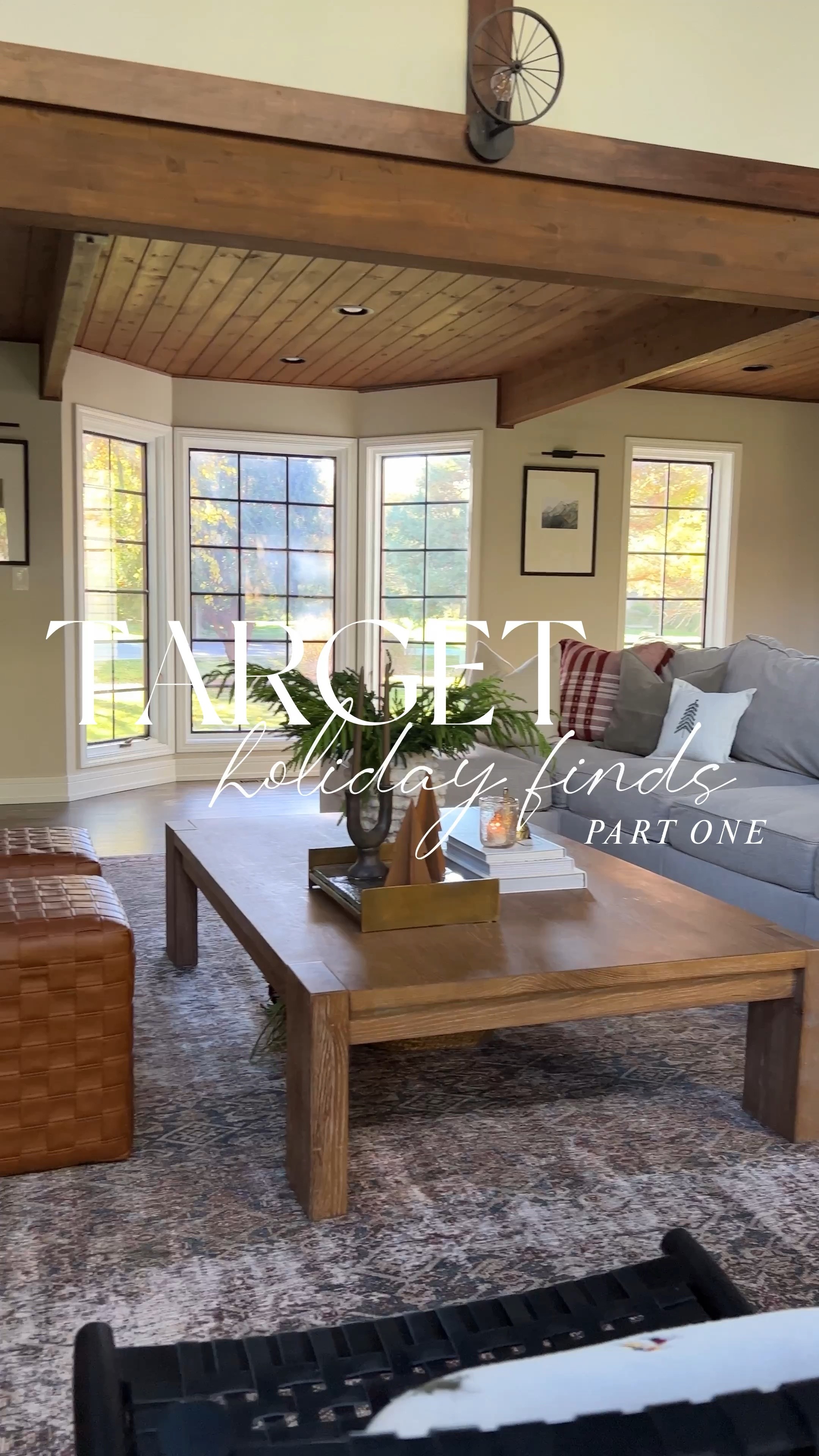 New target home holiday finds to create a cozy Christmas/holiday living room

#LTKhome #LTKSeasonal