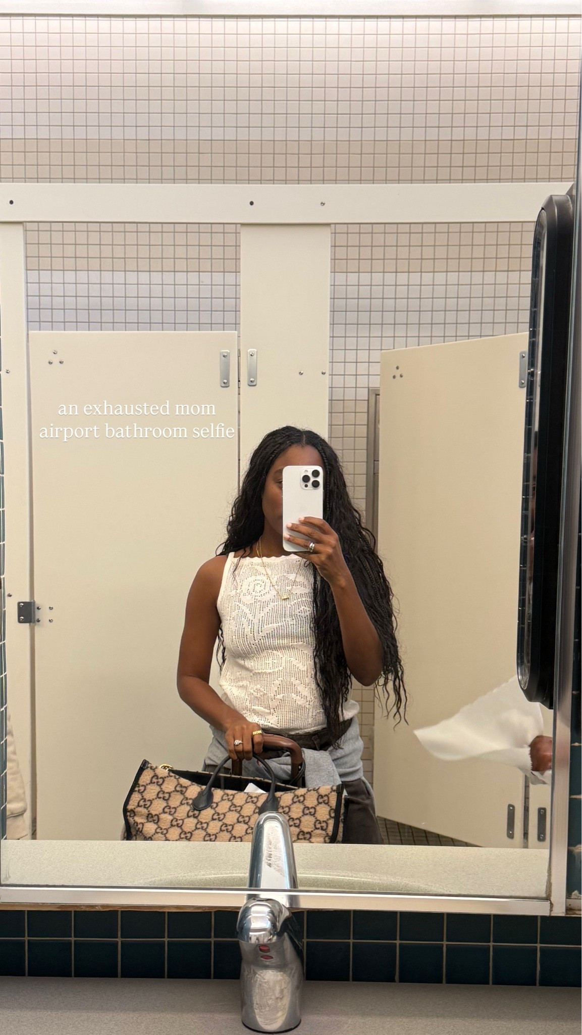Cream crochet top

#LTKmomlife #LTKootd