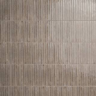 MSI Princess Grigio 5 in. x 10 in. Polished Porcelain Fluted Subway Wall Tile (8.71 sq. ft./Case)... | The Home Depot