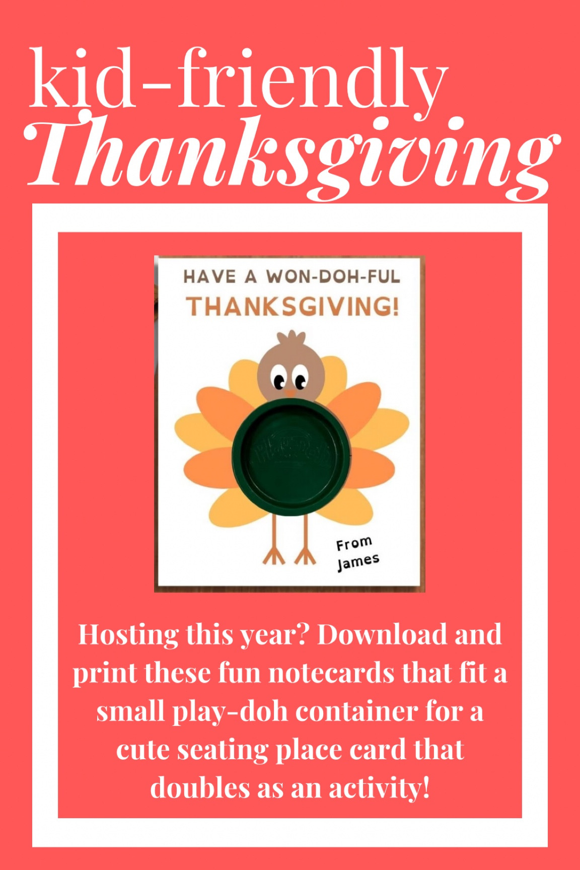 The most fun seating cards for the kids’ table at Thanksgiving — just stick in a small play-doh container and they’re ready to go!

#LTKkids #LTKSeasonal #LTKfamily