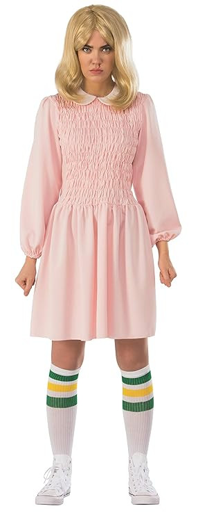 Rubie's Stranger Things Eleven's Long Sleeve Dress Adult Costume Season 1 | Amazon (US)