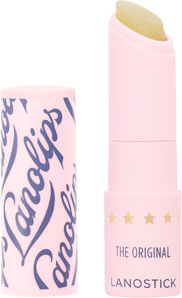Lanolips Lanostick - Moisturizing Lanolin Lip Balm Stick for Dry, Cracked Lips - Moisturizer with... | Amazon (US)