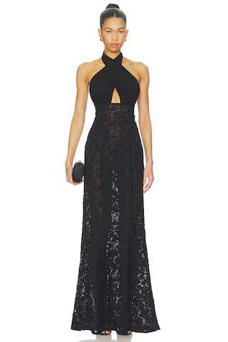MAJORELLE Julie Gown in Black from Revolve.com | Revolve Clothing (Global)