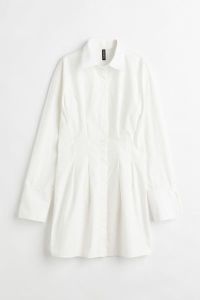 Shirt Dress with Tapered Waist | H&M (US)