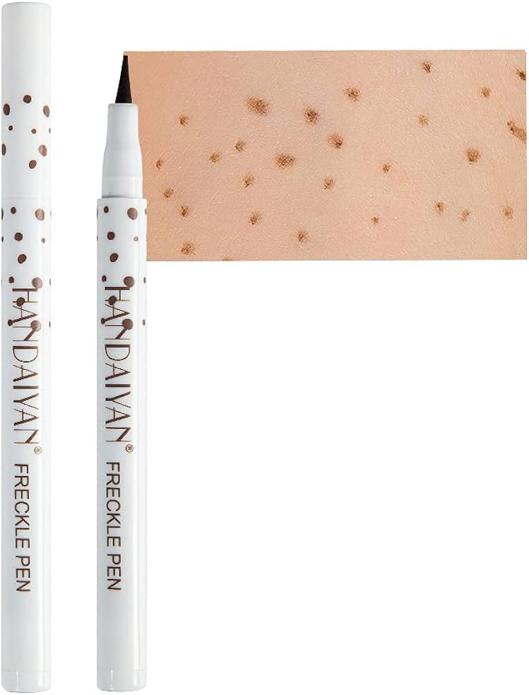 Freckle Pen Professional Lifelike Face Concealer Point Out Natural Waterproof Longlasting Soft Ar... | Amazon (US)