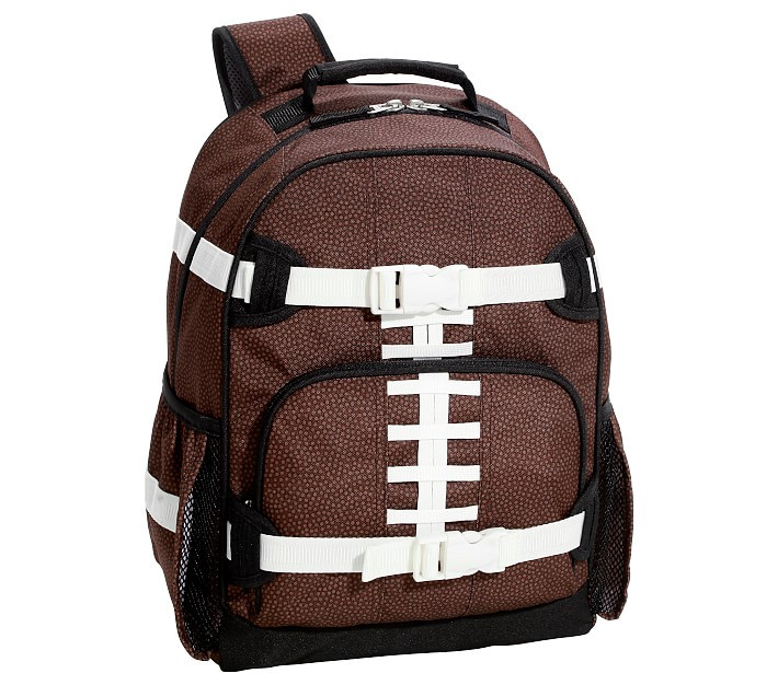 Mackenzie Football 3-D Backpacks | Pottery Barn Kids